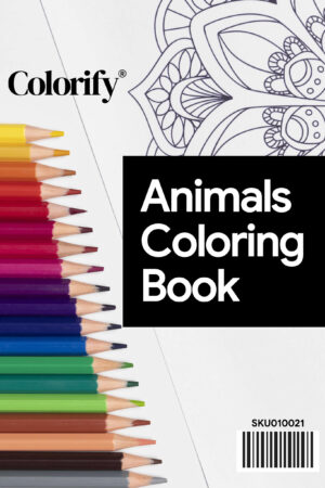 Wild Animals Coloring Book PDF