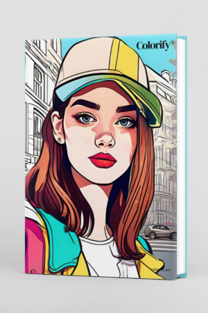 fashion vibes coloring book