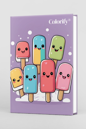 Popsicles Coloring Book PDF